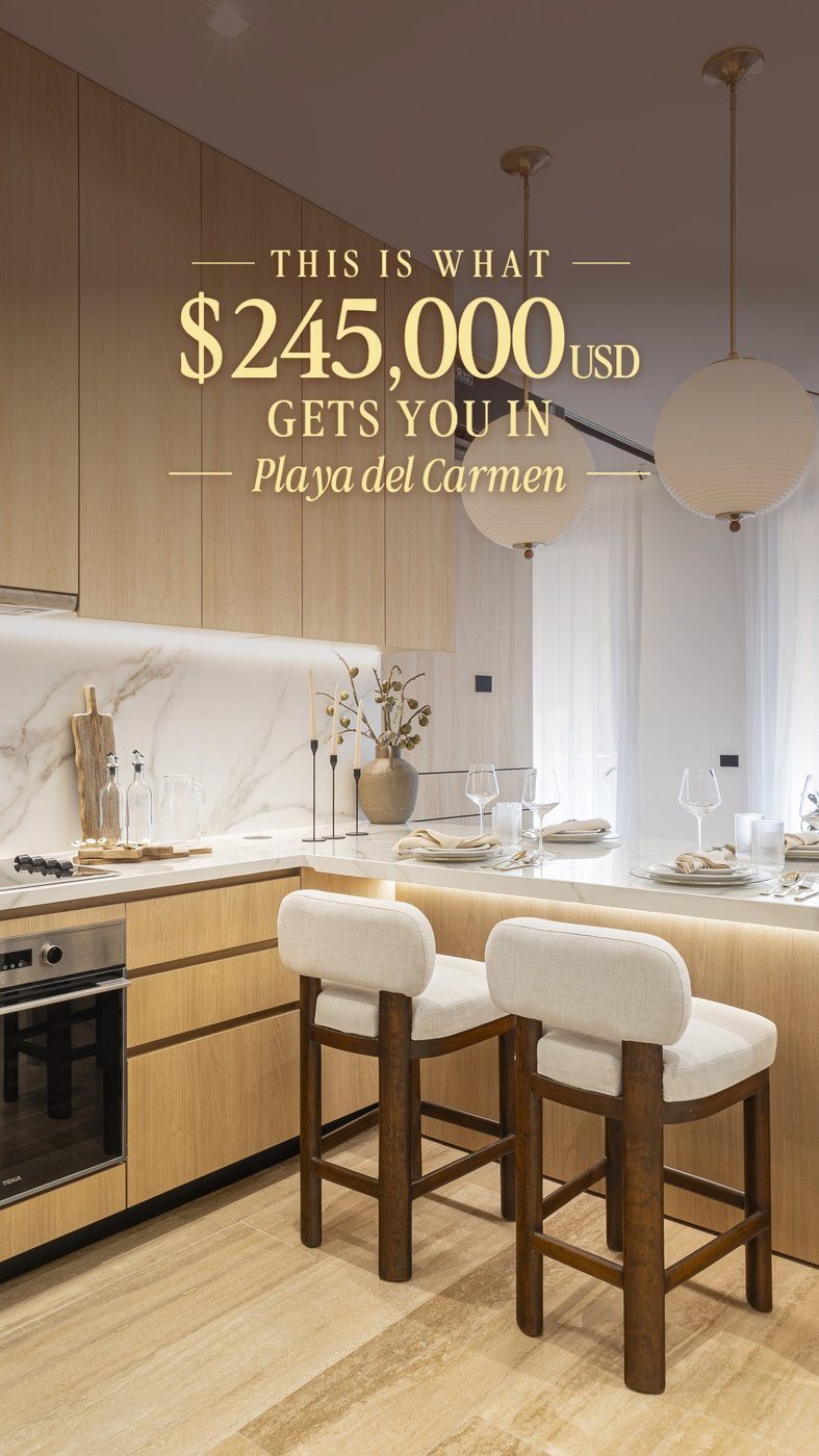 Recorrido por una residencia de $245,000 USD en Playa del Carmen